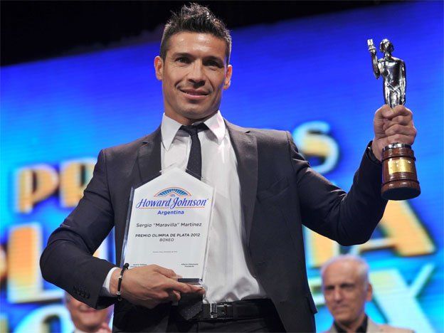 Maravilla Martínez ganó el Olimpia de Oro en la terna con Messi y Crismanich
