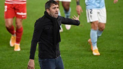 Chacho Coudet sumó su segundo triunfo con Celta de Vigo. 