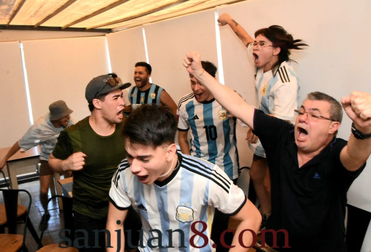 La emoción de los sanjuaninos tras la consagración de Argentina campeón