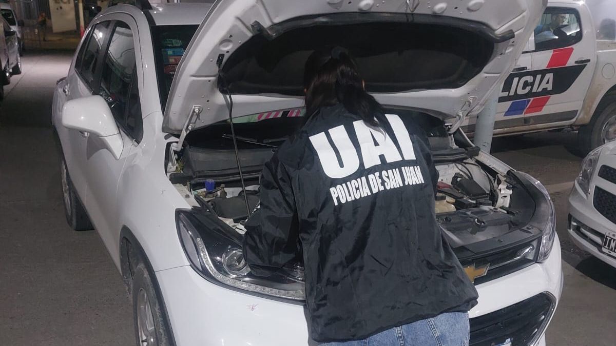 Recuperaron en Rawson un auto con pedido de captura en Buenos Aires