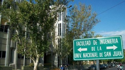 Facultad de Ingeniería, Universidad Nacional de San Juan.