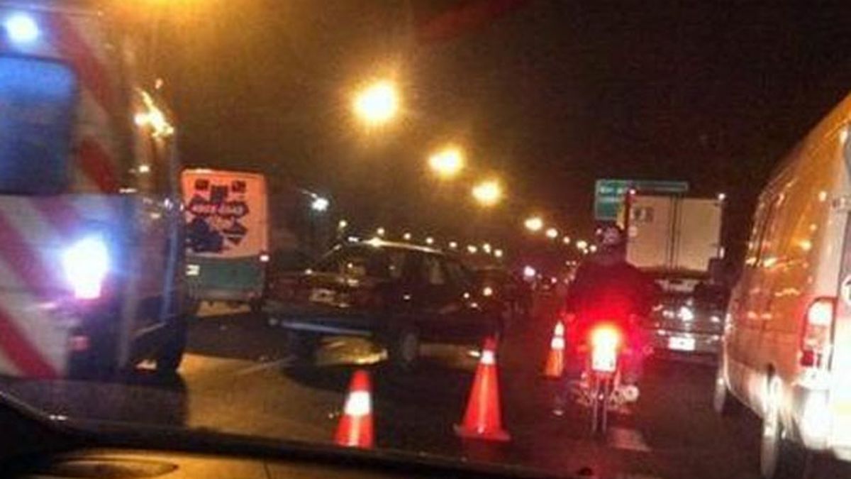 Buenos Aires Impresionante choque en cadena en la Panamericana