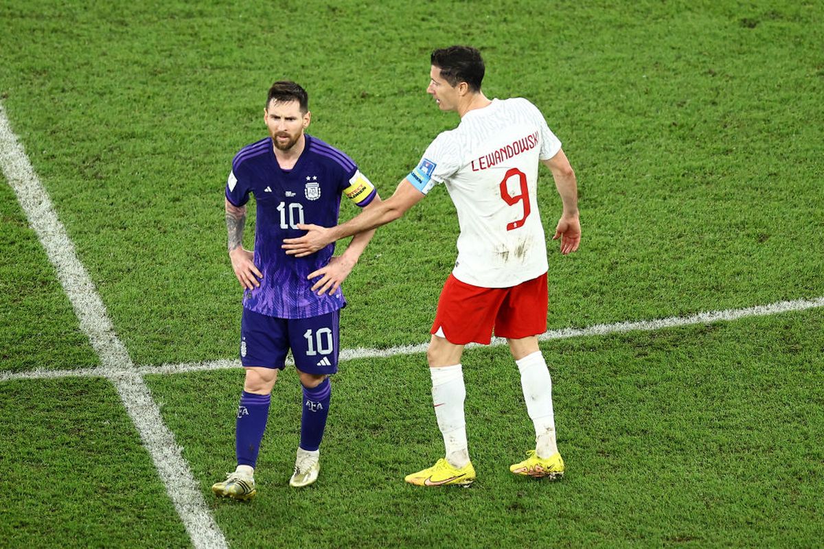 Lionel Messi y su duelo íntimo con Robert Lewandowski