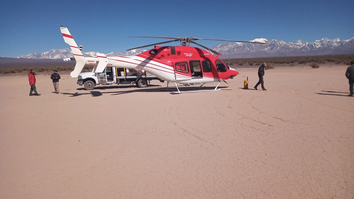 Hidráulica ya realiza los vuelos de medición de nieve