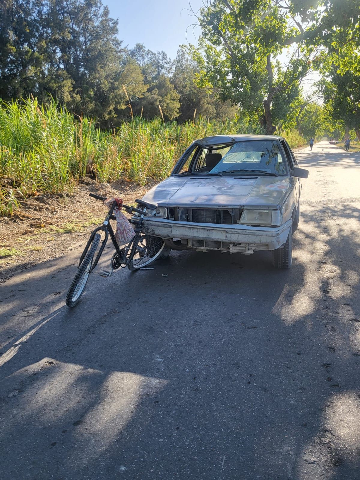 Un ciclista falleció tras ser embestido por un automóvil.