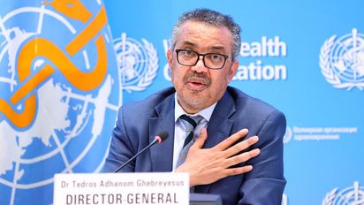Tedros Adhanom Ghebreyesus, director de la OMS.