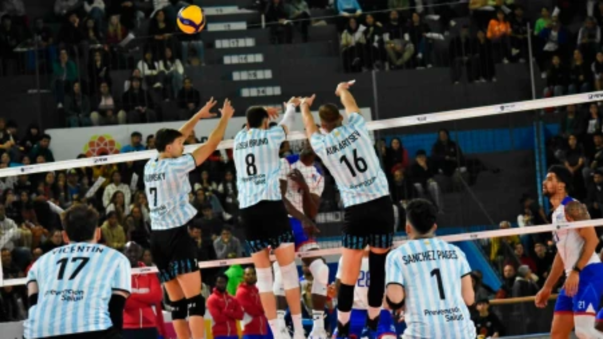 Vóley: Argentina le ganó el segundo amistoso al seleccionado cubano