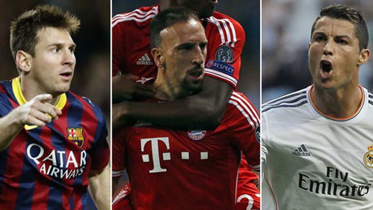 Messi Ribéry Y Cristiano Son Los Tres Finalistas Por El Balón De Oro