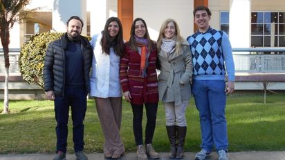 El equipo de la Facultad de Ingeniería que se quedó con el premio de Molinas Innova 2022, 