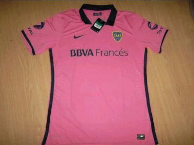 Boca: ¿Remera rosa para la temporada 2013-2014?