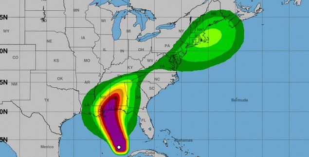 El huracán Nate se intensifica en el Golfo de México y apunta a los EE.UU