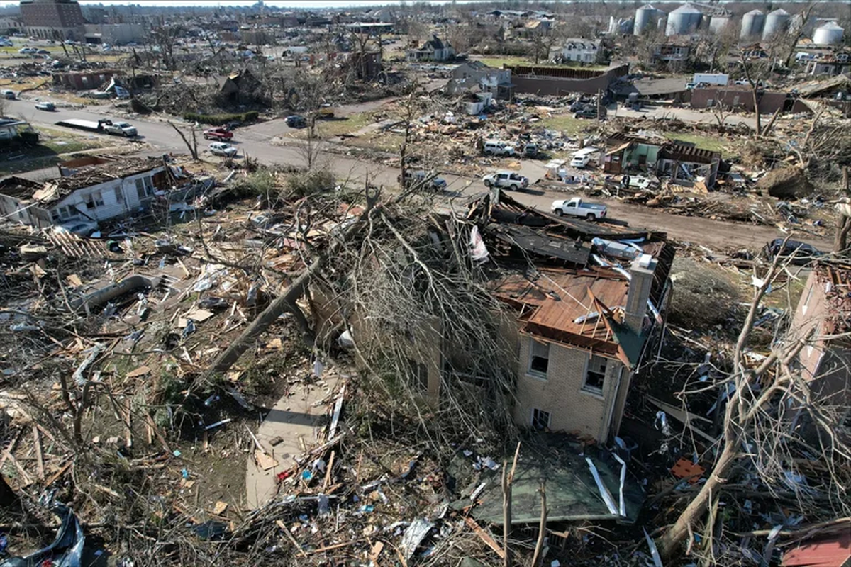 Una serie de tornados dejó más de 80 muertos en EEUU