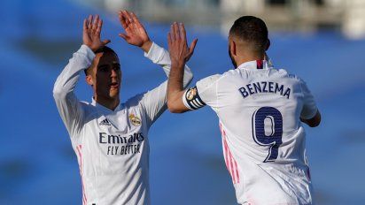 Real Madrid ganó y se acercó a la cima. Foto: @RealMadrid.