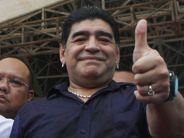 En Indonesia están que arden con Maradona