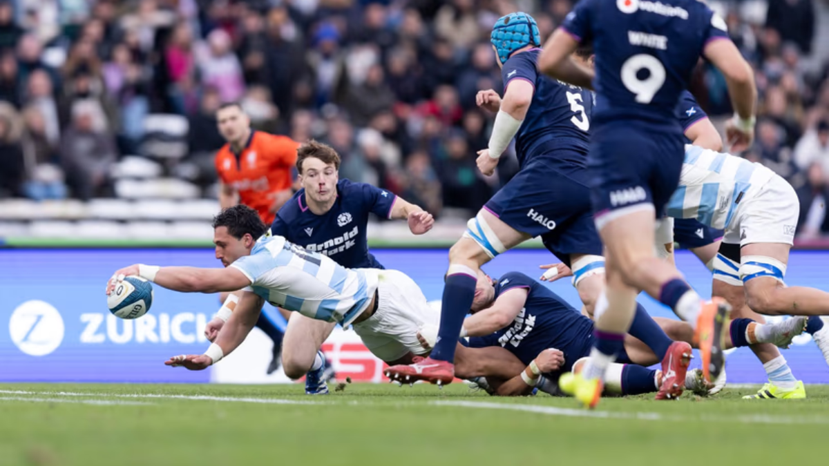 Los Pumas cayeron ante Escocia en el debut del Nations Championship