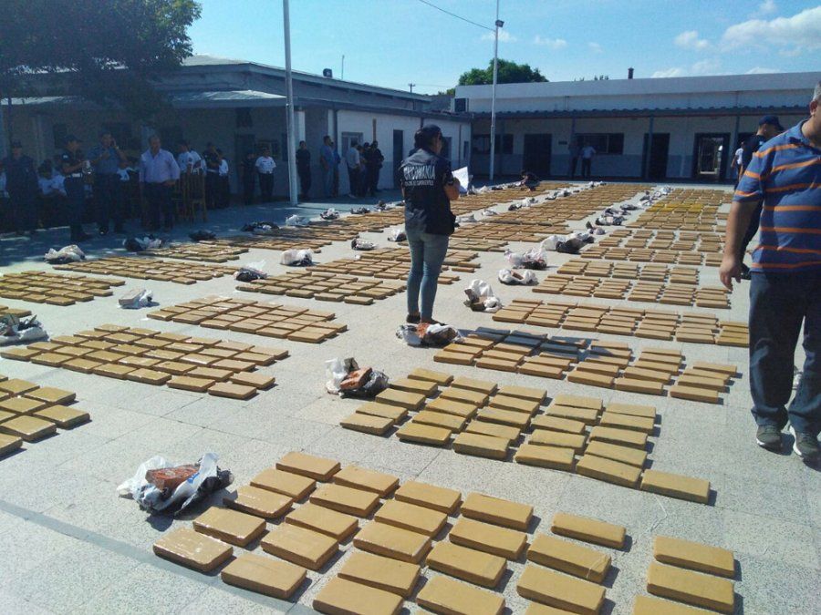 Corrientes: incautaron más de dos toneladas y media de marihuana