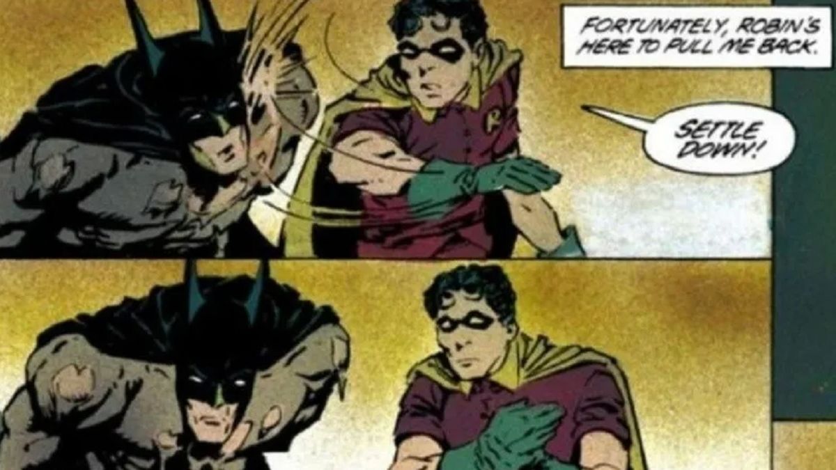 Batman y la cachetada a Robin: ¿Cuál es el origen del meme?