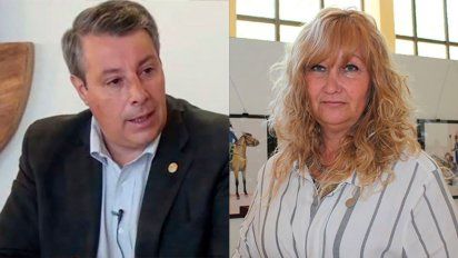Oscar Nasisi y Mónica Coca