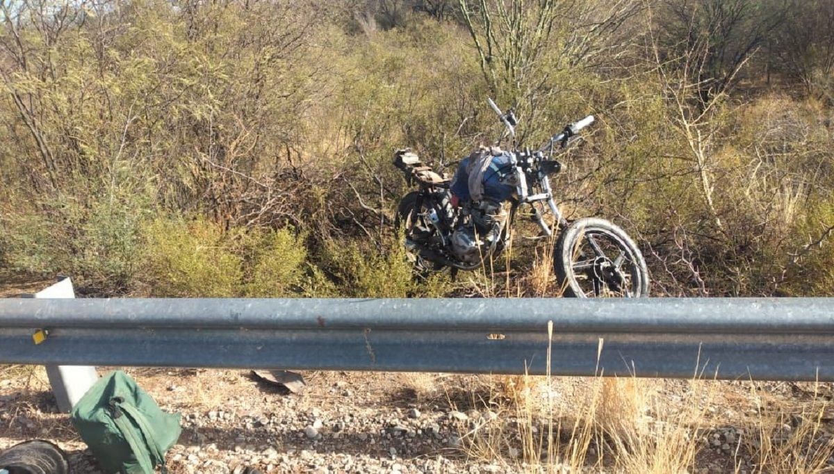 Identificaron al motociclista que murió en Valle Fértil