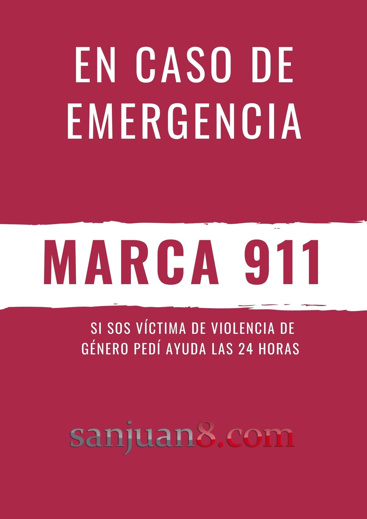 No me pegues por favor, la frase que alertó a una operadora del 911
