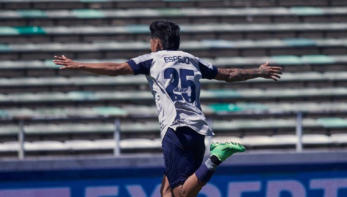 El sanjuanino Leandro Espejo hizo su primer gol en  primera