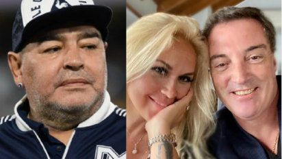 El último audio que le envió Maradona a la pareja de Ojeda