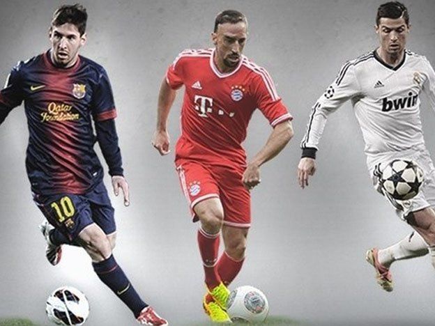 Messi, Ribery y Cristiano pelean por la corona de mejor futbolista de Europa