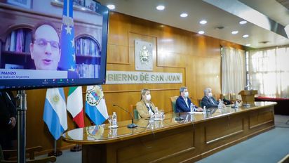 San Juan expuso sus oportunidades comerciales a empresarios italianos