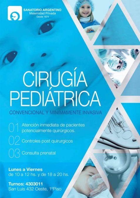 El Sanatorio Argentino sumó un consultorio de cirugía pediátrica y mínimamente invasiva