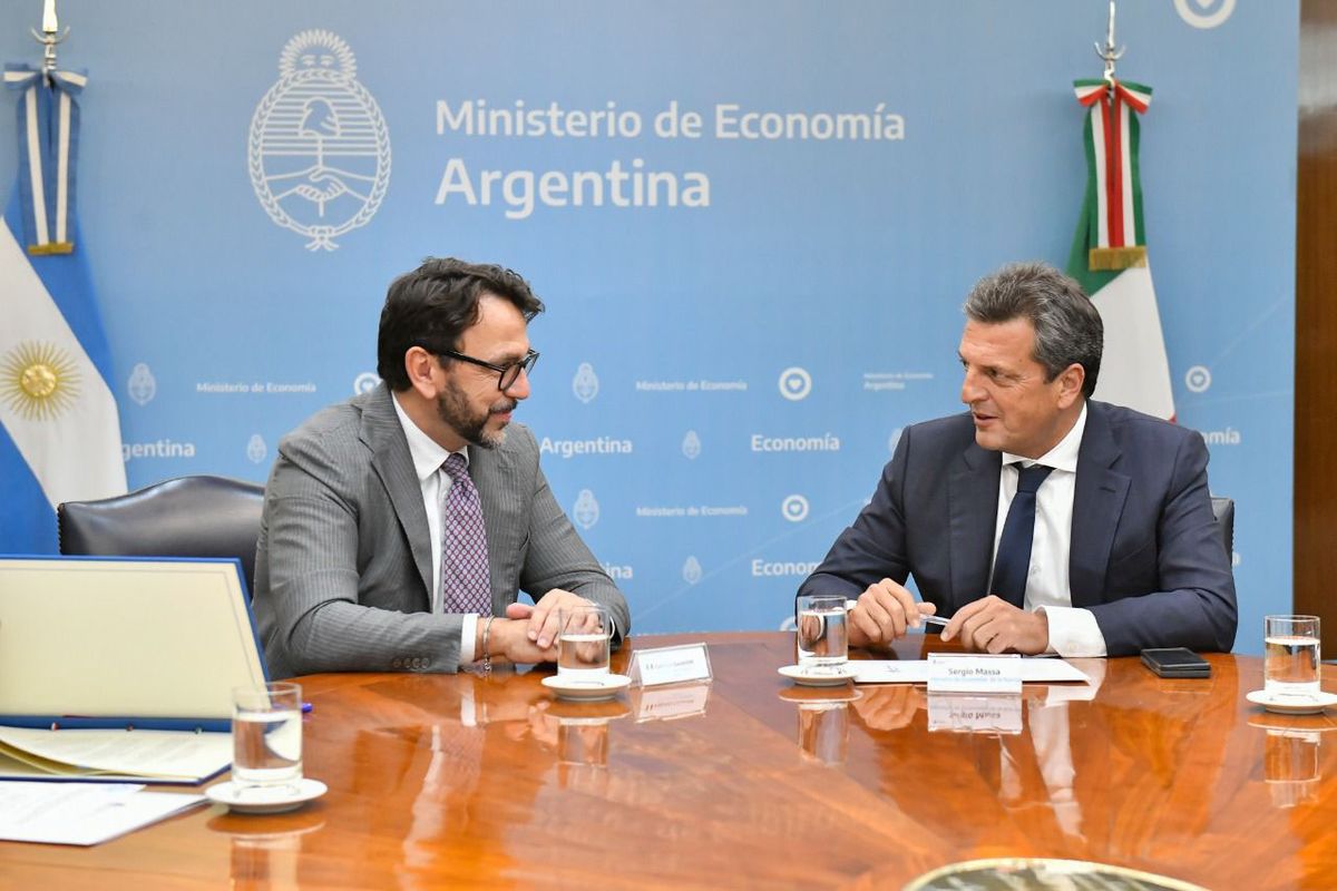 Argentina firmó un convenio con Italia enmarcado en acuerdo con el Club de París
