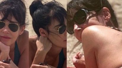 Paola Krum mostró su espectacular figura a los 51