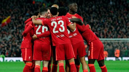 Liverpool le ganó 2 a 0 a Villarreal. Foto: AFP.