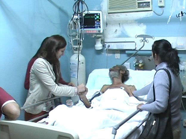 El uruguayo rescatado en la cordillera volvió al hospital Rawson