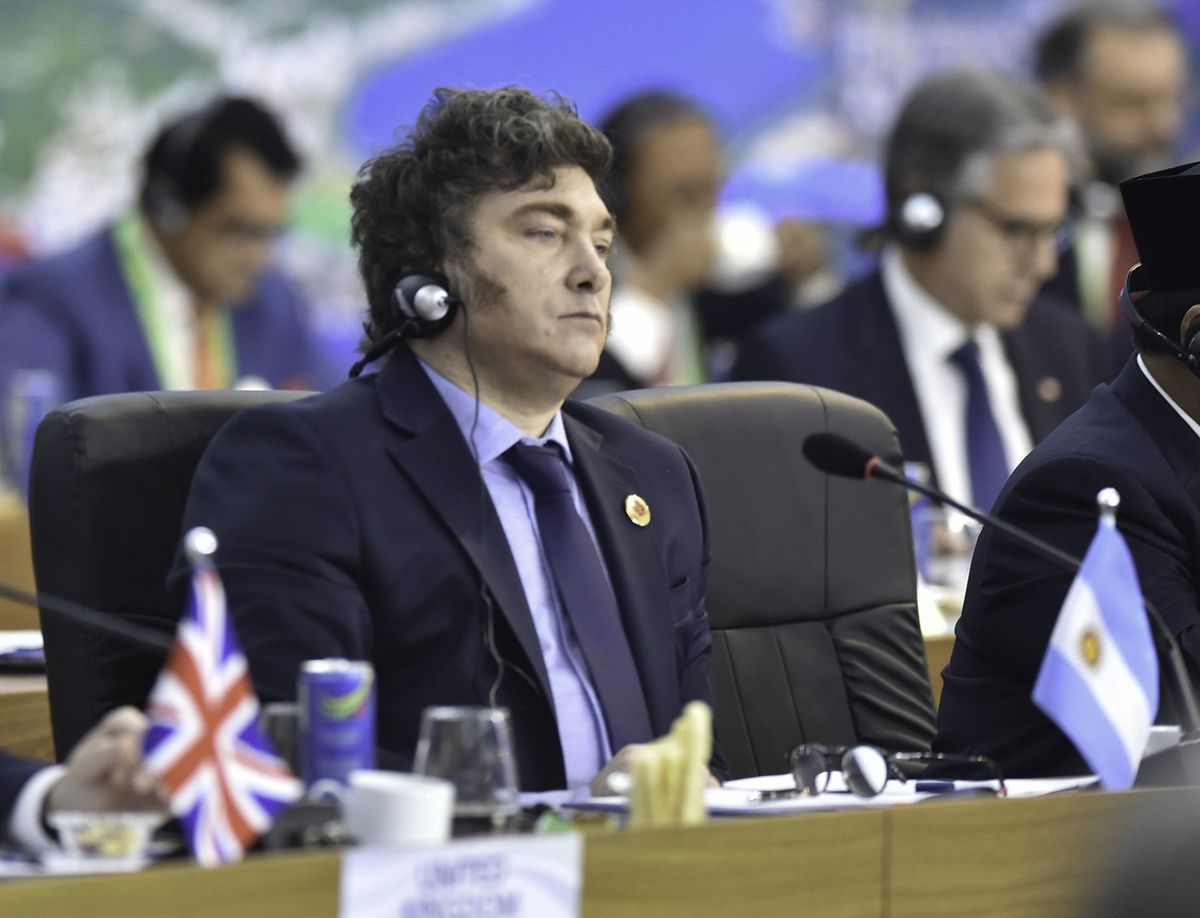 En el G20, Javier Milei criticó duramente a la comunidad internacional En el G20, Javier Milei criticó duramente a la comunidad internacional