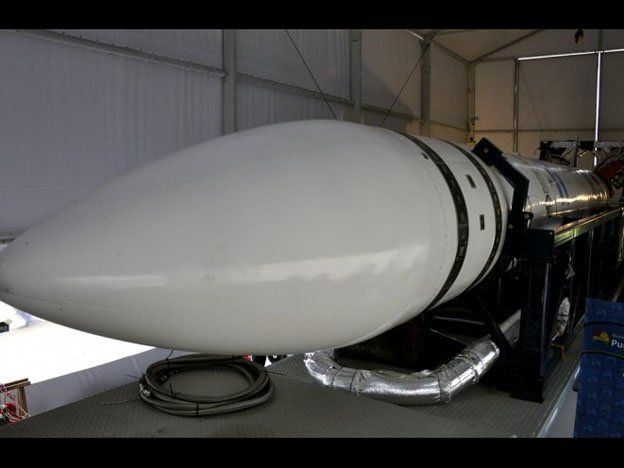 El nuevo cohete argentino voló sólo dos metros y explotó
