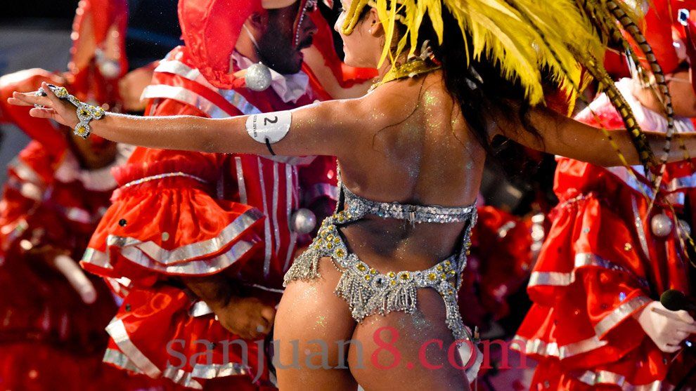 Carnaval de Chimbas: mirá las coloridas postales de la edición 2018