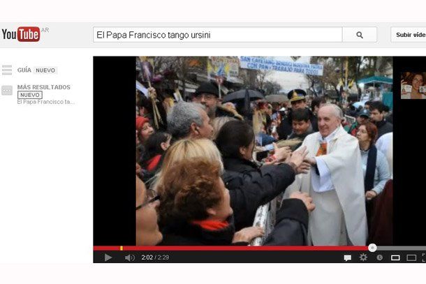 Componen un tango para el Papa Francisco