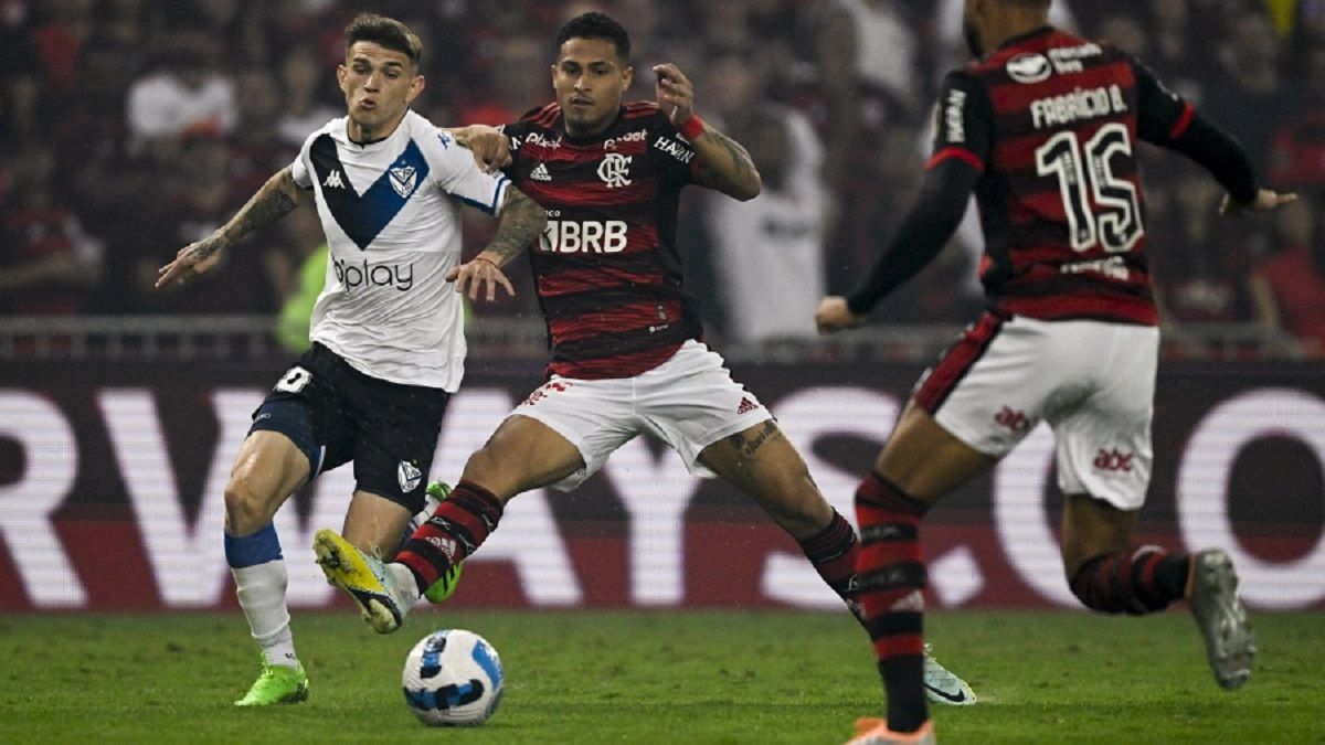 Derrota digna de Vélez ante Flamengo en la vuelta
