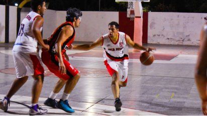 Inca Huasi venció a Urquiza en el inicio del torneo. Foto: Federación de Básquetbol de San Juan.