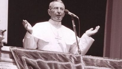 Francisco beatificó a Juan Pablo I tras un milagro argentino