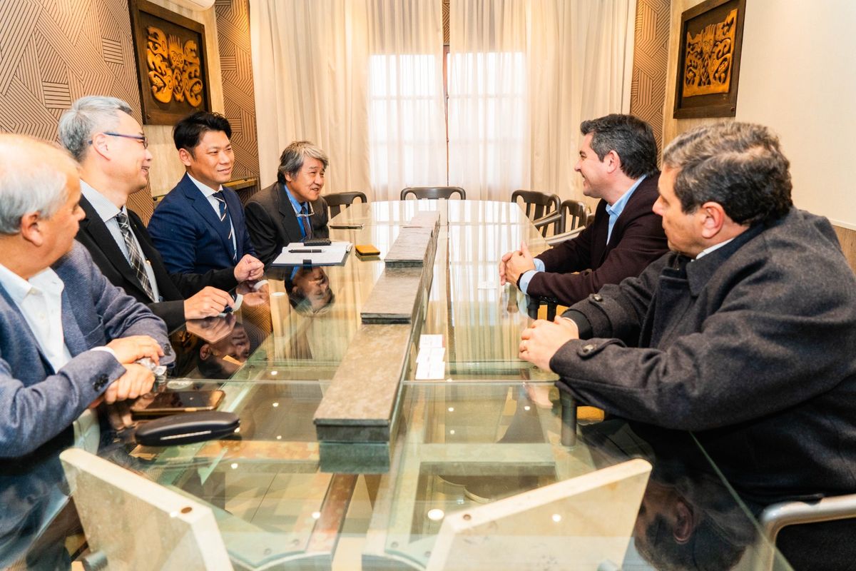 Marcelo Orrego tuvo su primera reunión con empresarios japoneses