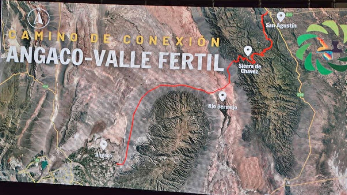 Avanza el proyecto del camino que unirá Angaco con Valle Fértil