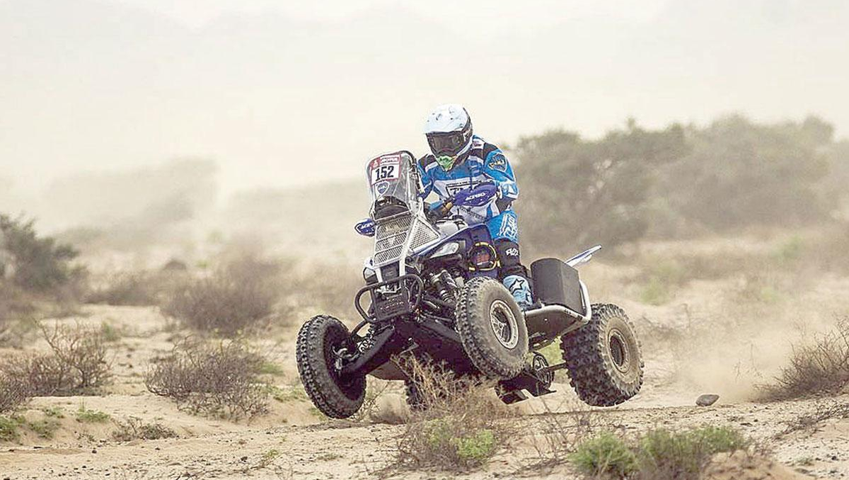 Rally Dakar: Andújer fue 4º en quads y Benavides 8º en motos