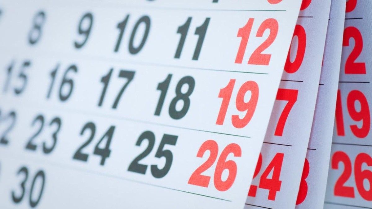 Calendario 2026: cuándo es el próximo feriado en junio