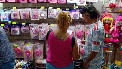 En San Juan, Los Reyes Magos compraron un 1,2% más que en 2022, según CAME. Foto: Canal 8.