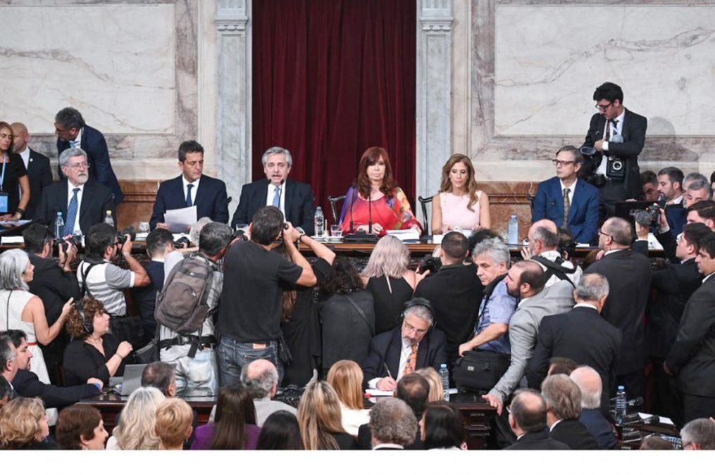 Este es el discurso completo del presidente Alberto ...