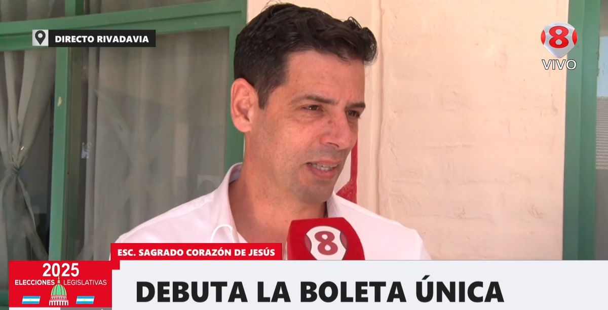 Vallejos destacó la boleta única y la participación ciudadana al votar Vallejos destacó la boleta única y la participación ciudadana al votar