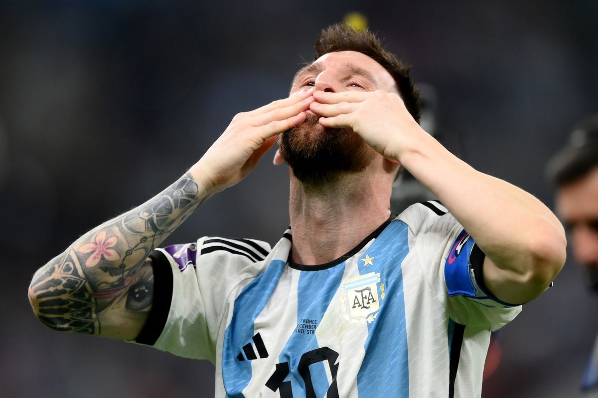 Messi habló a todo el estadio: Vamos Argentina
