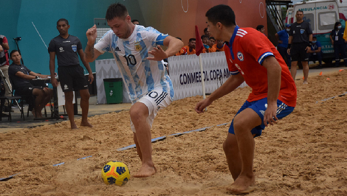 La Copa América de fútbol playa se jugará en Argentina