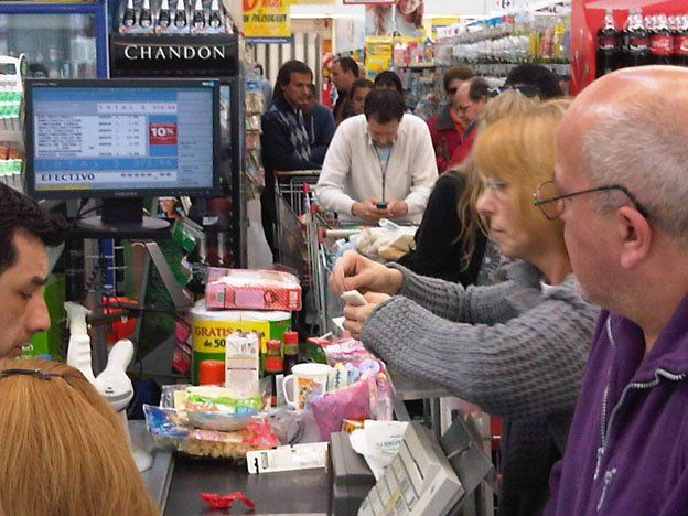Los supermercados se suman a la modalidad de entrega de efectivo